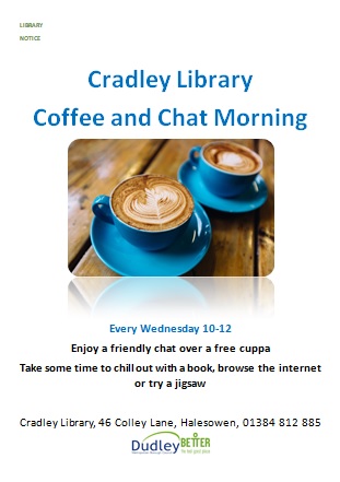 Cradley Library - Coffee and Chat